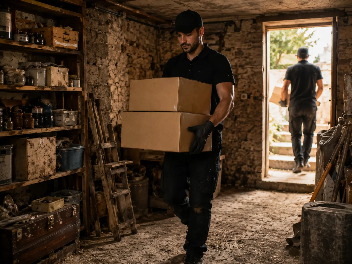 Débarras de cave, grenier et garage en Occitanie
